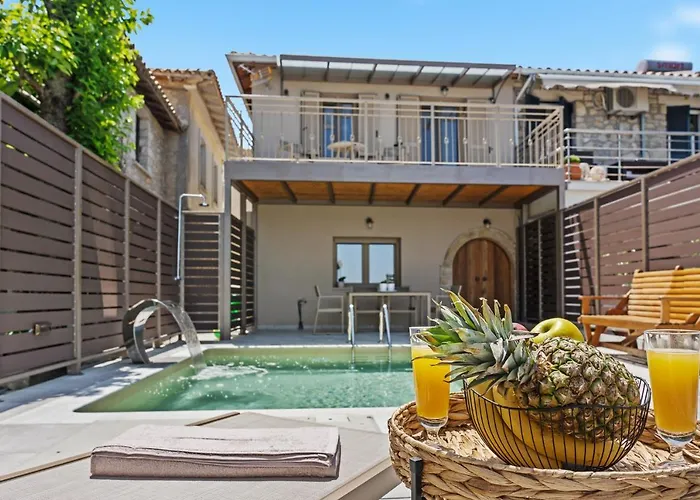 Myrtillo Ii Sea View Villa Spanokhórion